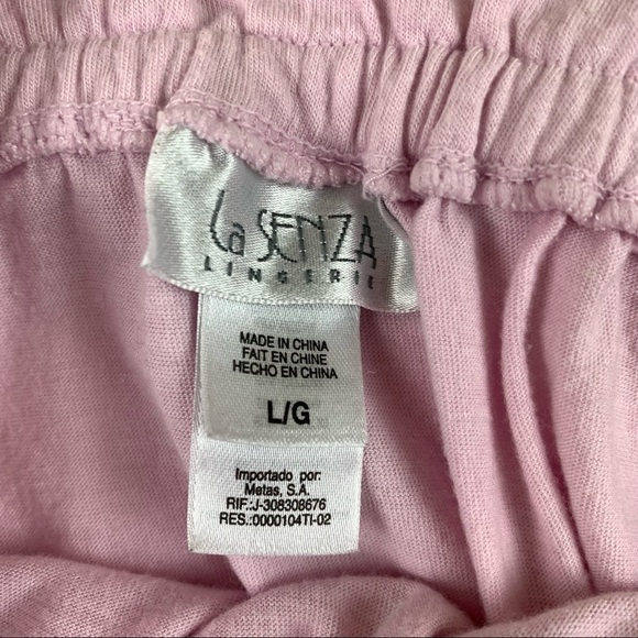 La SENZA Pink Pajama Tank Top - Picture 2 of 6